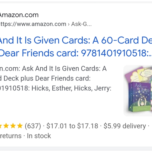 NEW! Ask And It Is Given Cards (60-Card Deck) - Picture 8 of 8